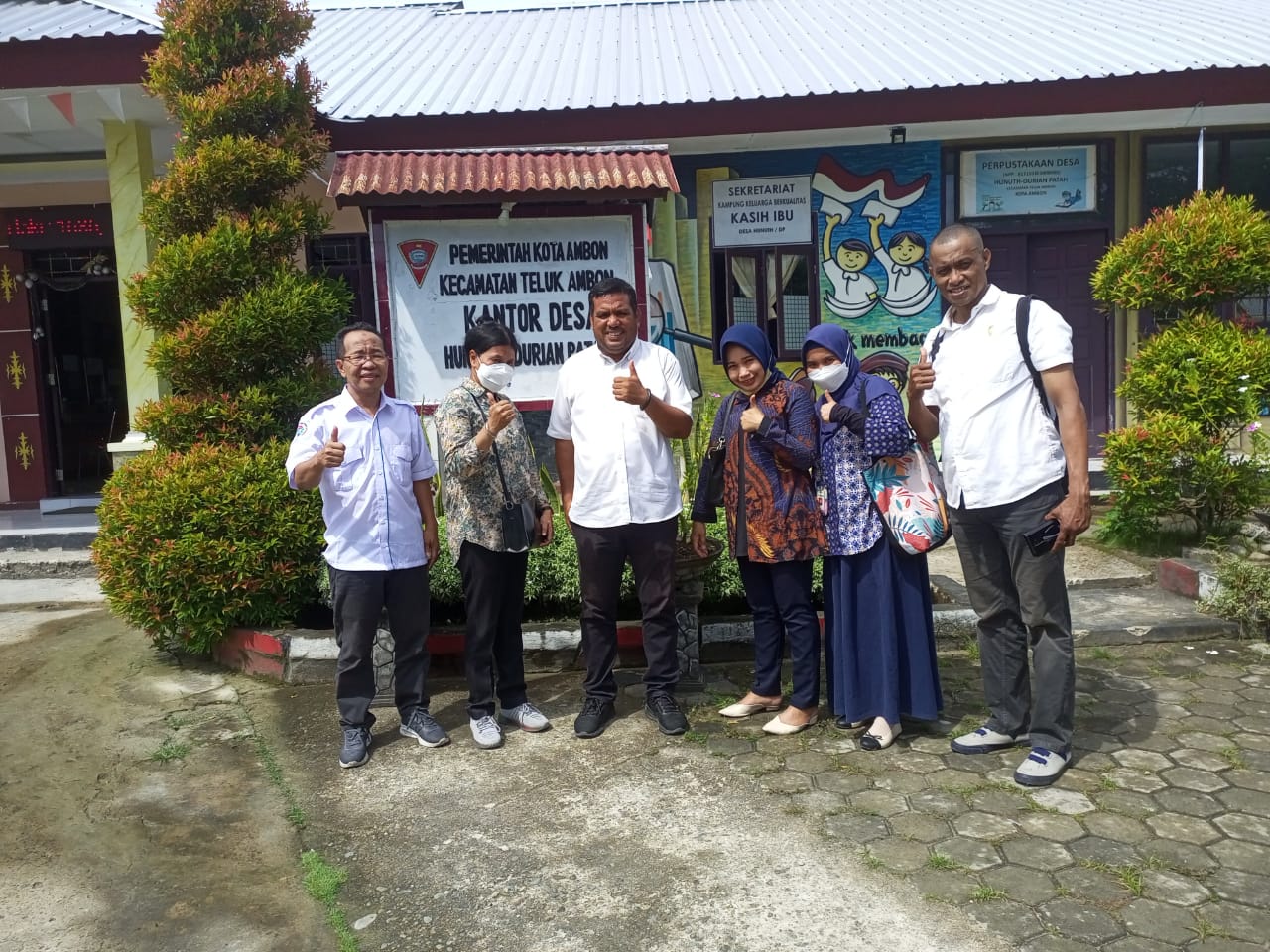 Kunjungi Desa Hunuth, TAPM Pusat Pastikan Penyaluran Dana Desa Lancar